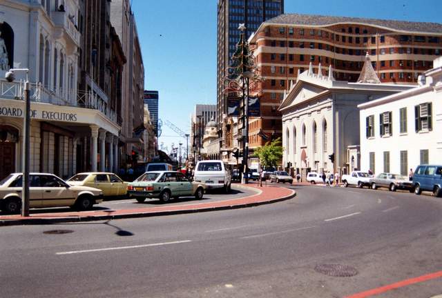 Adderley Street in Kapstadt-City
